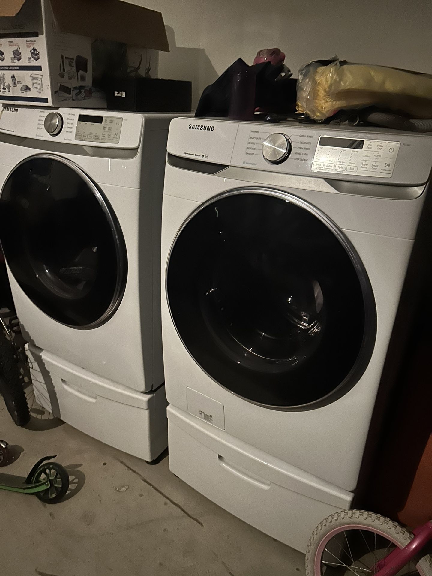 Samsung Washer and Dryer