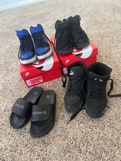Mixed Lot Nike Hurley & PUMA Sneakers and Slides