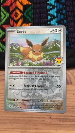 Eevee 2025 pokemon day stamp