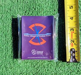 Zodiac Alliance of Freedom Treaty Gundam Card Game Official Card 70 Sleeves NIP