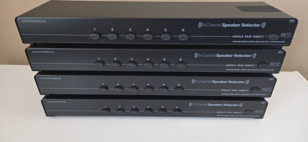 Monoprice MS-6 Speaker Selectors