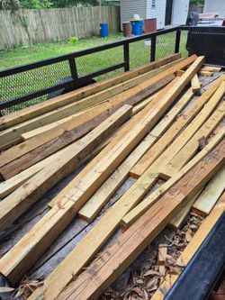 Wood posts