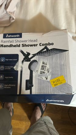 Rainfall Shower Head Combo