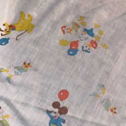 Disney Vintage Baby Sheet For Cribs