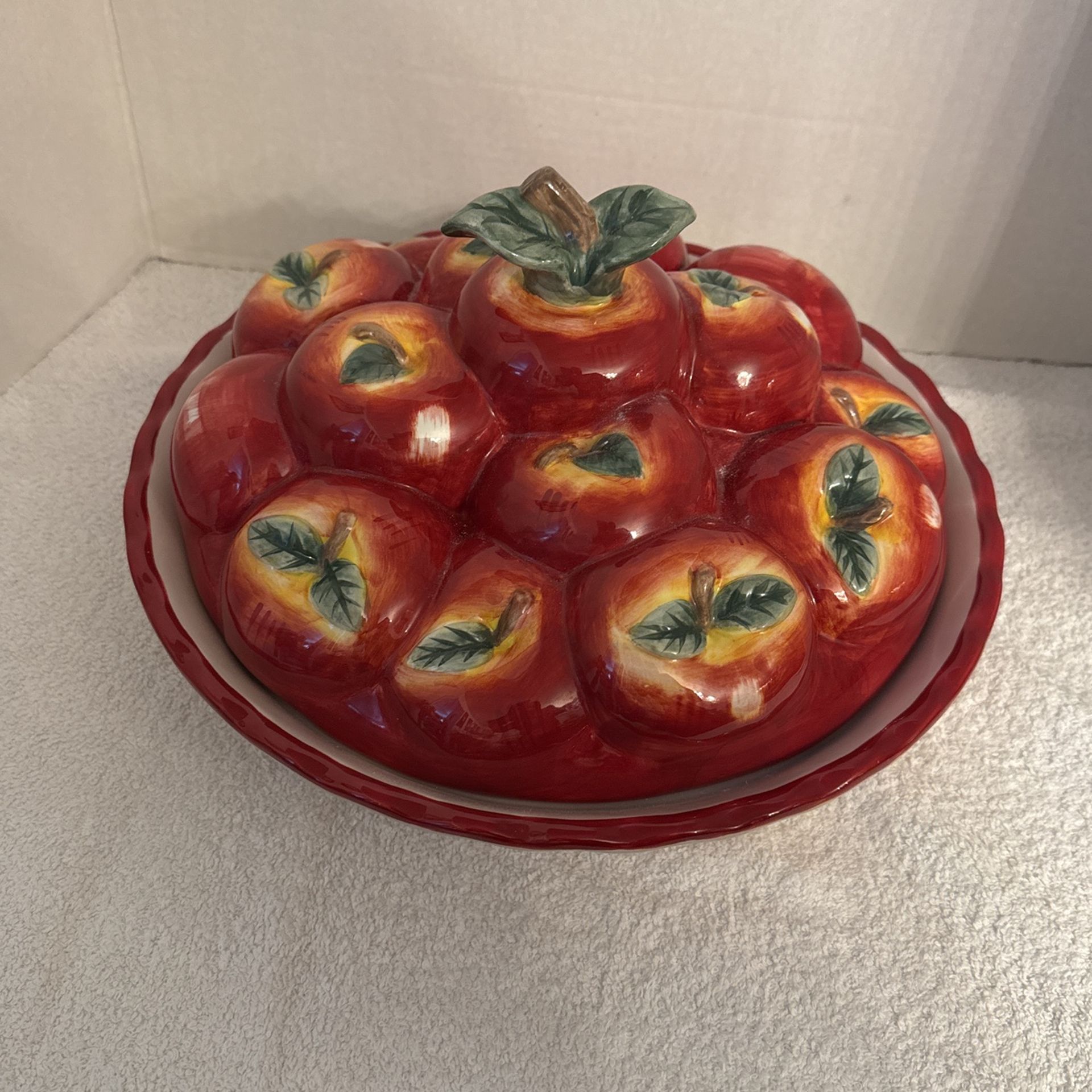 Apple Pie Ceramic Container,All Products : American Fashion Style Bags On Sale