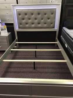 King bed frame