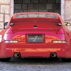 Bumpers Nissan 350z FairLady Z Z33 03 04 05 06 07 08 FAB REAR BUMPER  Bodykit Body Kit Bodykits Body Kits Liquidation Sale 