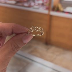 10k Gold Heart Ring