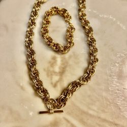 Necklace And Bracelet Set