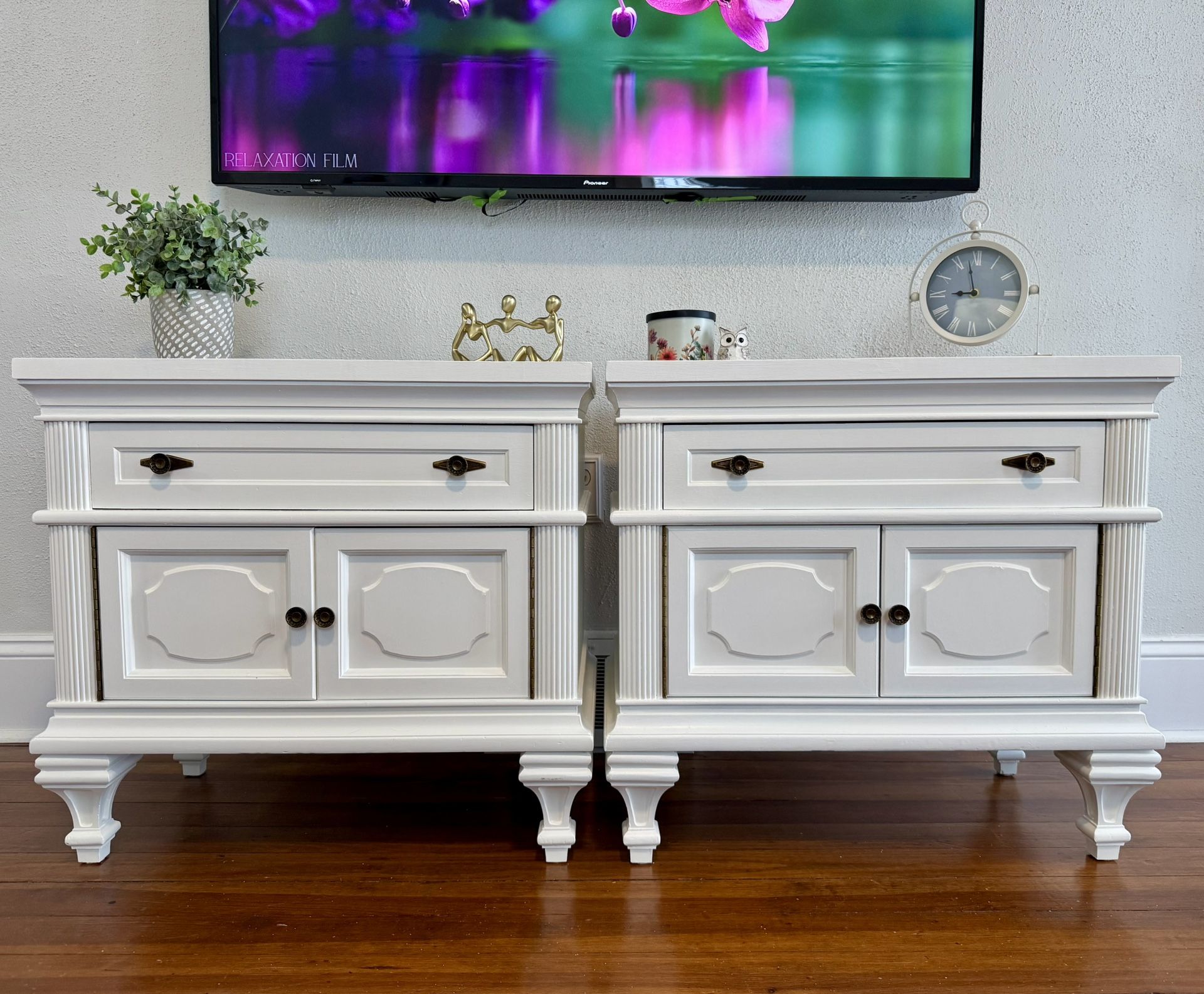 Pair Of Mid Century Nightstands/End Tables