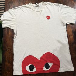 half Heart CDG Shirt 