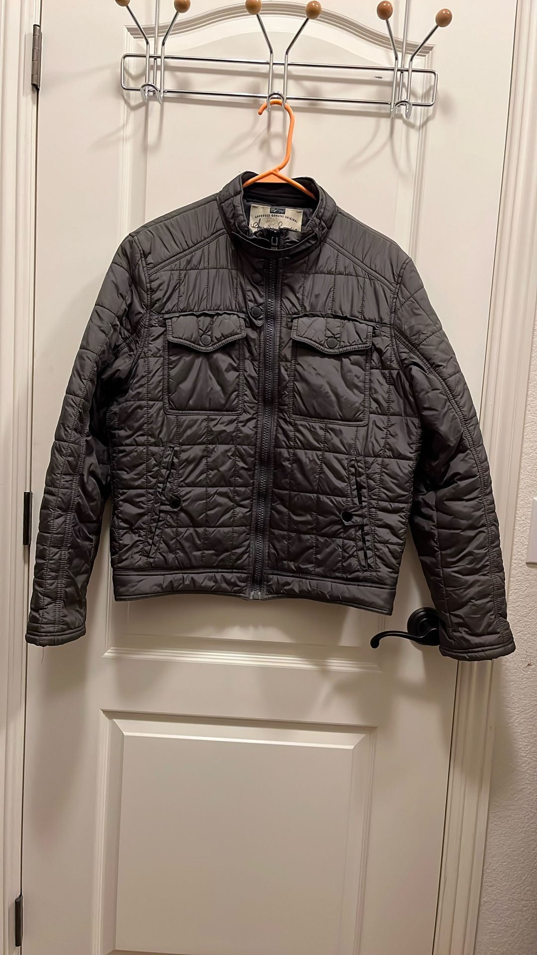 Men’s Motorcycle Puffer Jacket