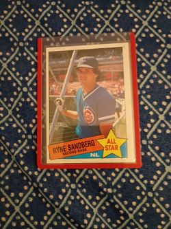 RYAN SANBERG CARDS