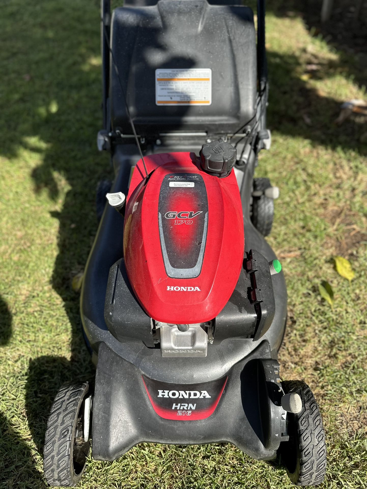 Lawnmower Honda Gas Lawn Mower Self Propelled