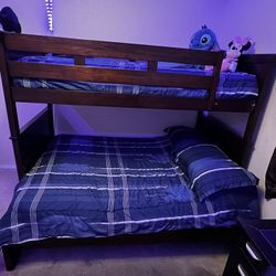 Twin Over Full Size Bunk Bed