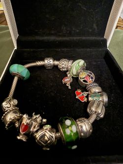 Pandora Bracelet & Charms