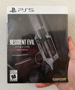 Resident Evil Requiem Deluxe Edition + Steelbook PS5 NEW/SEALED
