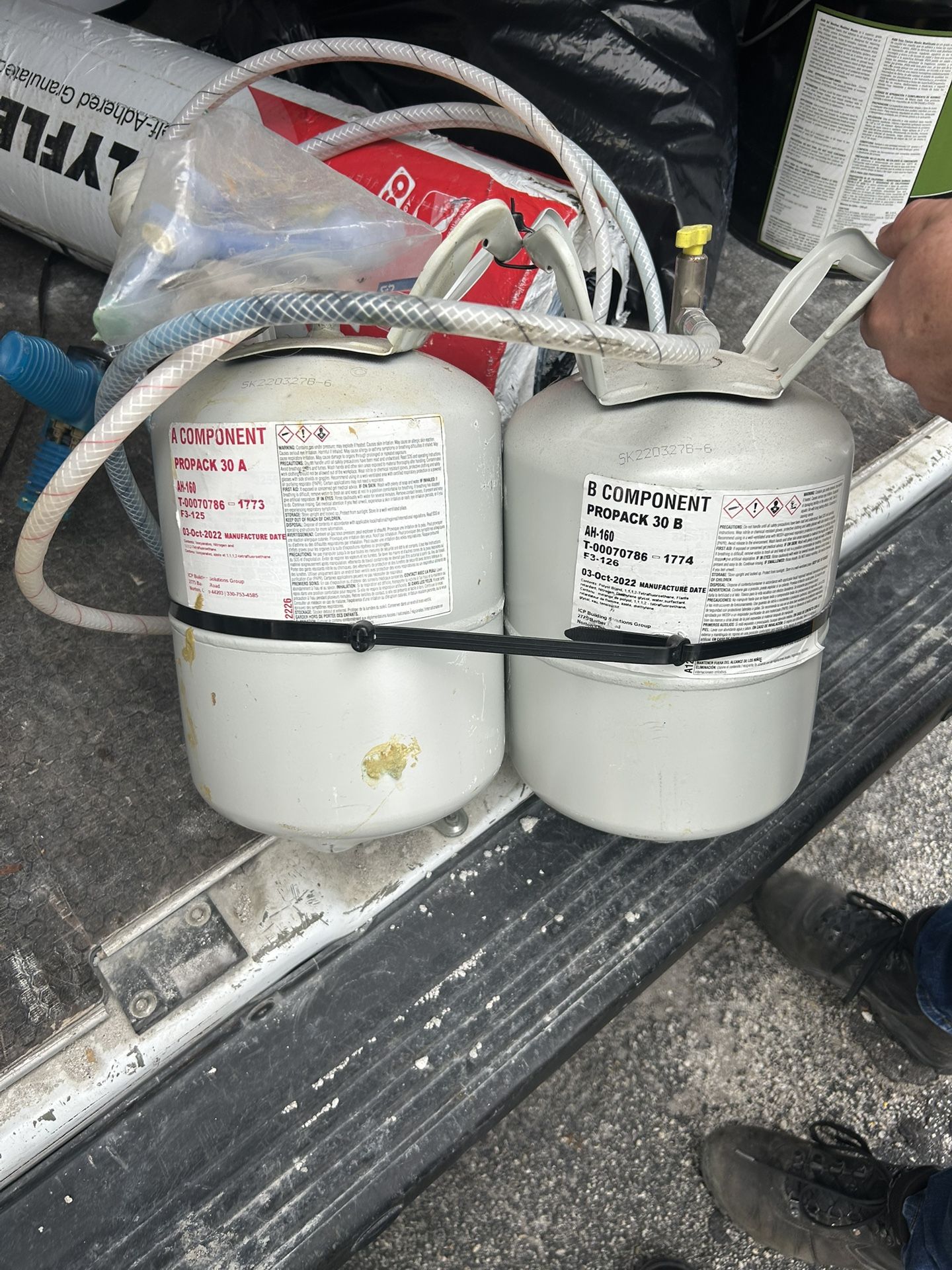 Foam Propane Tanks