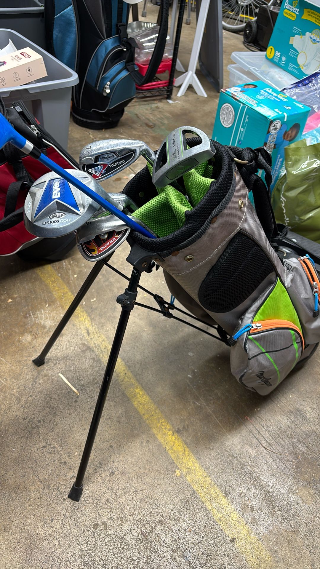 Golf Club Set With Bag Junior 