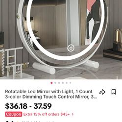 Led Mirror- 3 Different Settings 