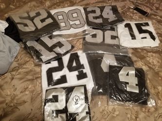 Raider jerseys