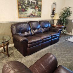 Lazy Boy Sofa, Love seat and Two Tables