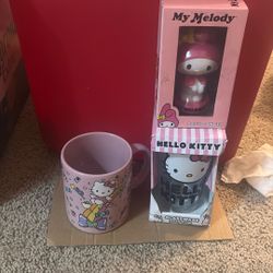 Hello Kity Cups And Dash Dancer