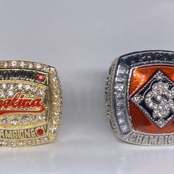 South Carolina Gamecocks Championship Rings Set 