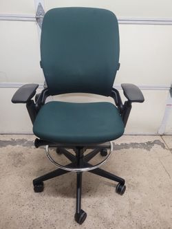 Steelcase Leap V2 Ergonomic Computer Desk Office Chair or Stool - Regular or Adjustable Height Desk!