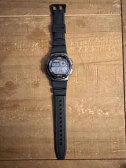 Casio black digital watch
