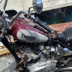 1968 Triumph Chopper Built Correctly Runs Correctly