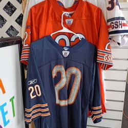 4 Bears Used Jerseys $18 Each &  10" SuB W/ Box  New & Used $65 & $95