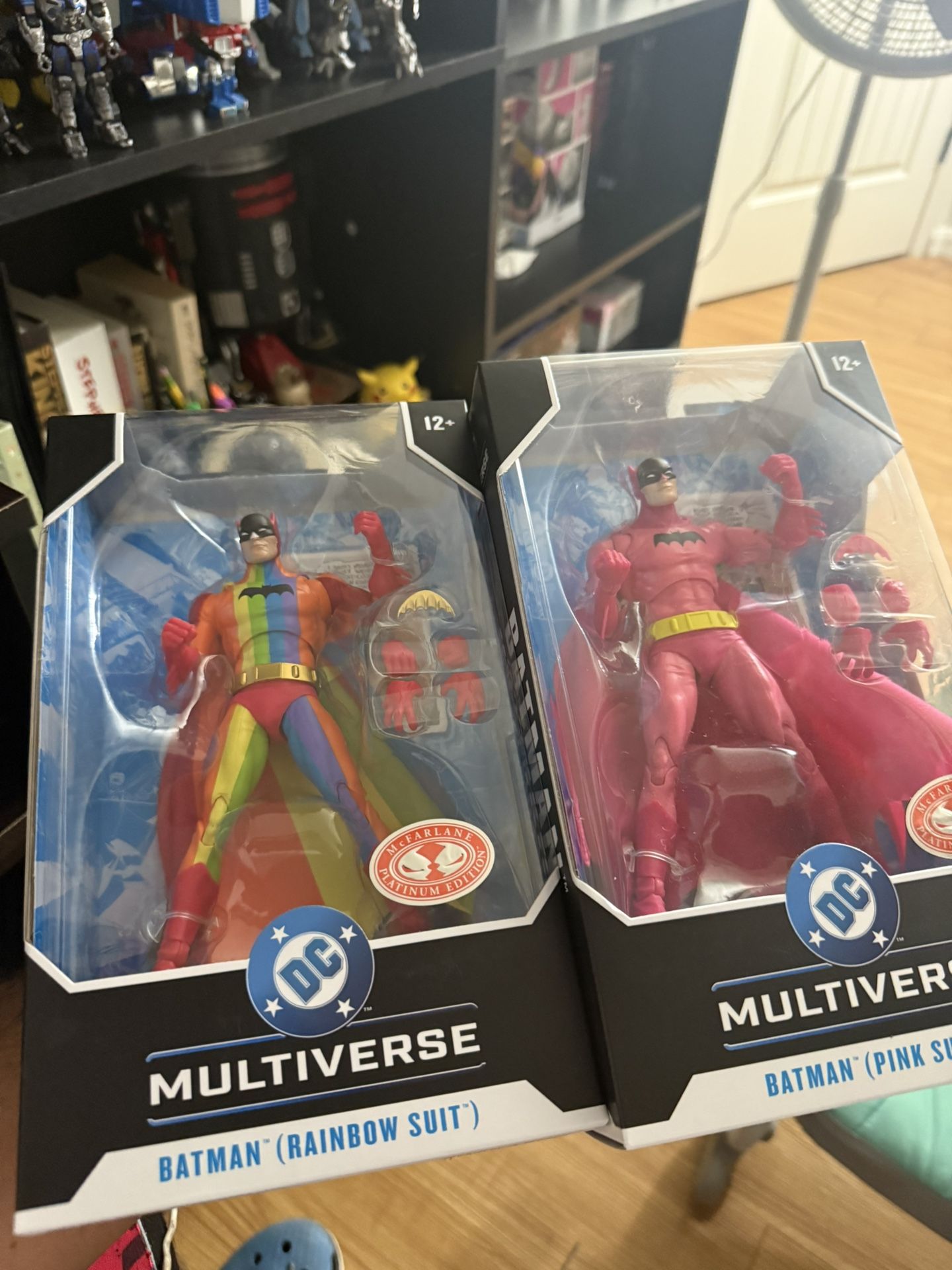 BATMAN RAINBOW AND PINK SUIT