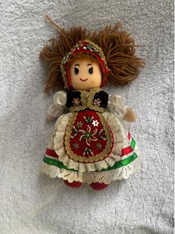 Hungarian traditional folk, doll