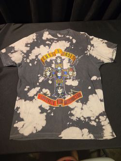 Guns N Roses Size Medium Tie-Dye T-Shirt