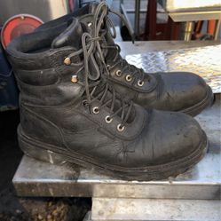 Men Wolverine Steel Toe Work Boots 11.5 Water Proof 