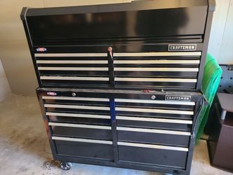 Craftsman 2000 Seies Double Tool Chest With Wheels