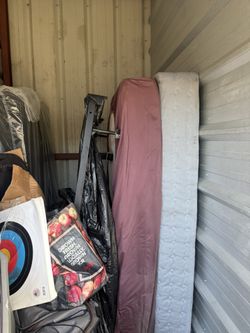 Full Mattress Box Spring Bed Frame 