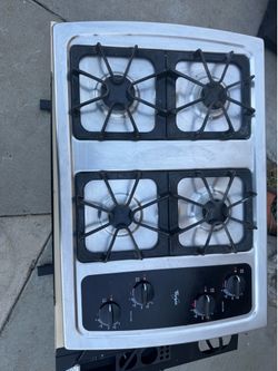 Whirlpool gas stove top