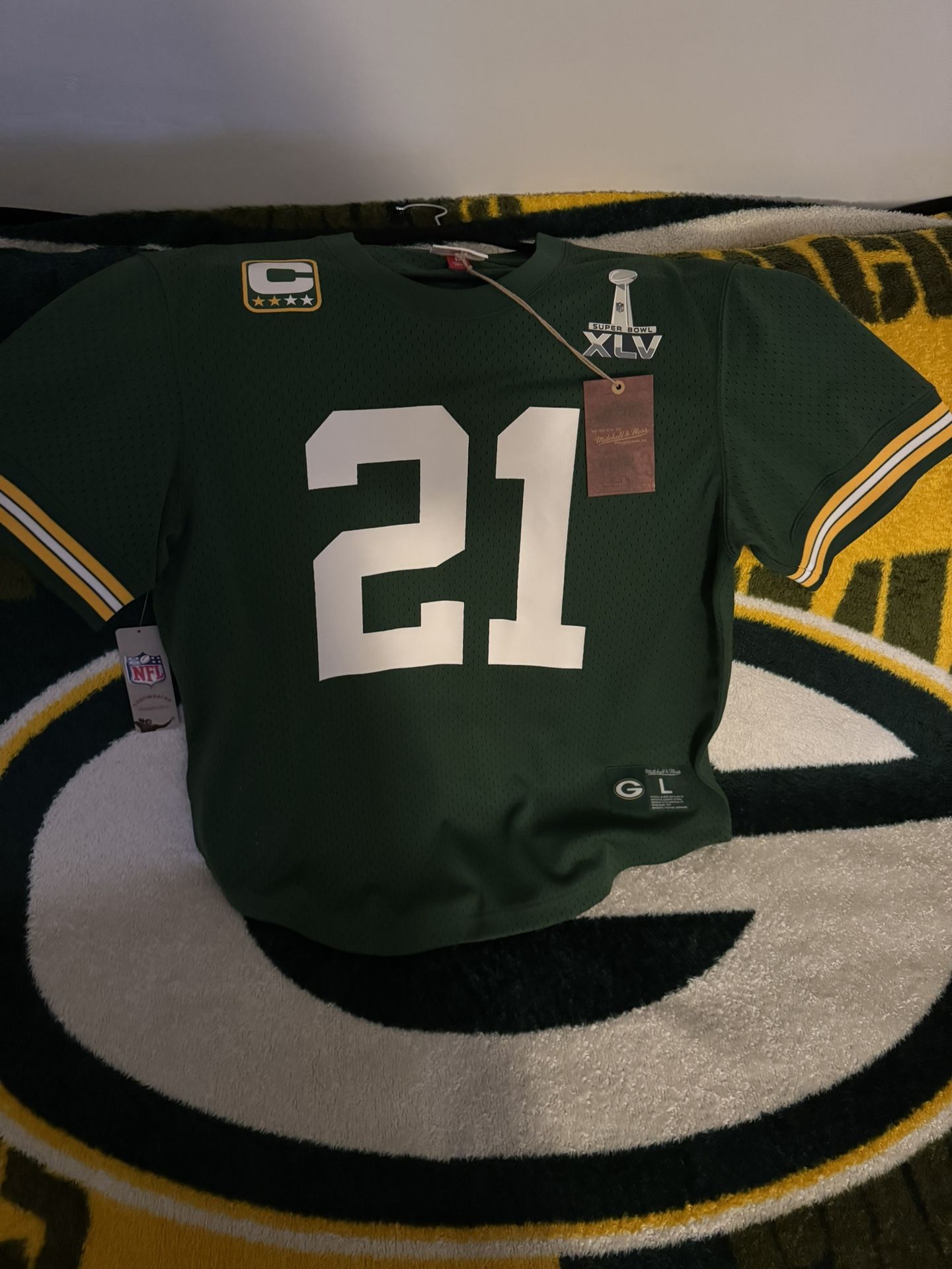 Charles Woodson Packers Jersey Mitchell & Ness