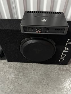 JL Audio Sub Woofer And Amp