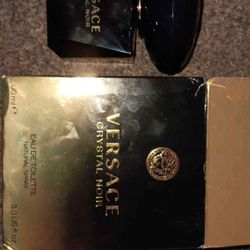 Versace Crystal Noir + Bonus 5 Box Versace Scents 