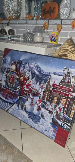 Beautiful Brand New large Christmas picture