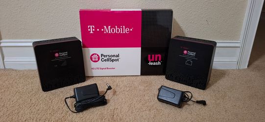 T-Mobile Personal CellSpot 4G LTE Signal Booster Set (Cel-Fi Duo) - 100% COMPLETE Kit with Box and Mounts