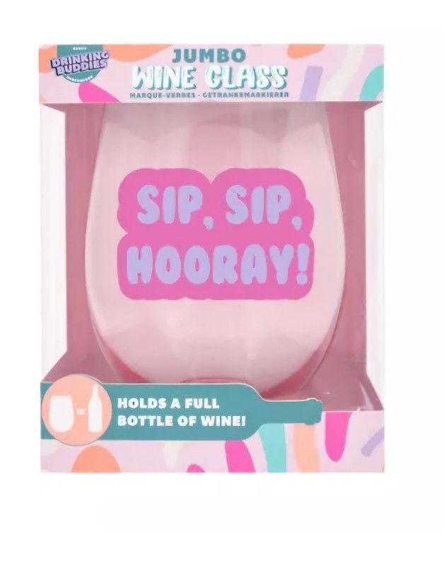 26oz Giant Wine Glass NIB