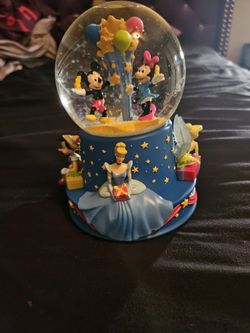 Disney 100th Birthday Musical Snow Globe