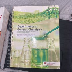Experiments General Chemistry 6th edition