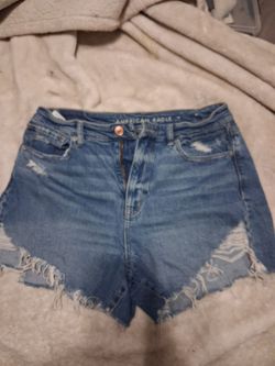 American Eagle Distressed Denim Shorts