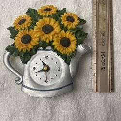 Beautiful Sunflower Wall Clock 