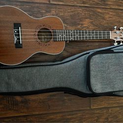Ranch Concert 23” Classical Ukelele W/ Case